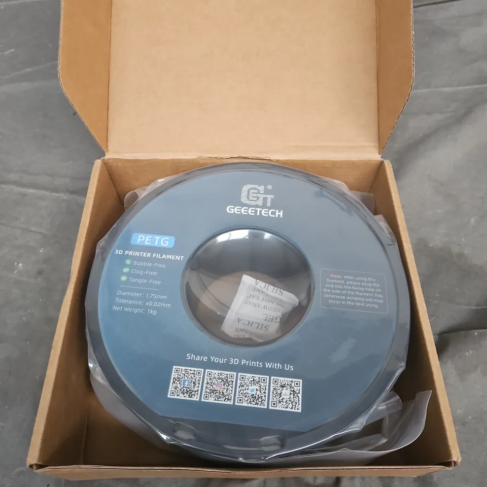 GEEETECH PETG 3D PRINTER FILAMENT 