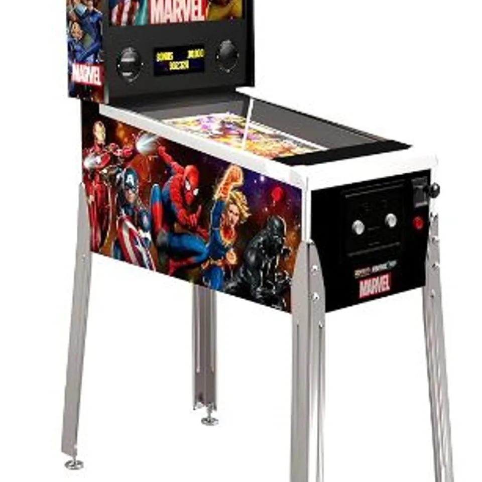 BRAND NEW BOXED ARCADE1UP MARVEL VIRTUAL PINBALL MACHINE