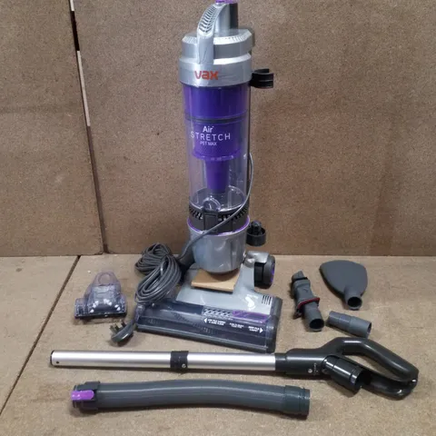 BOXED VAX AIR STRETCH PET MAX CORDED UPRIGHT VACUUM CLEANER 