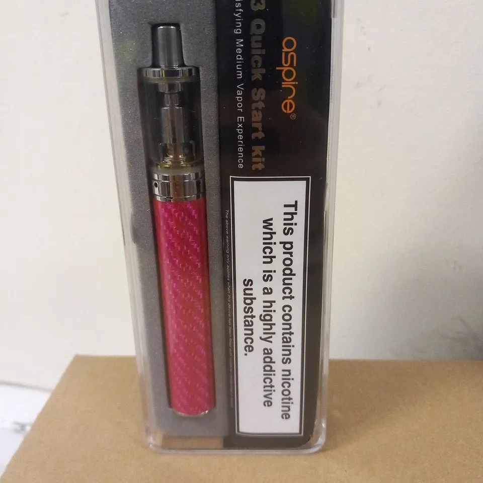 BOXED ASPIRE K3 QUICK START KIT