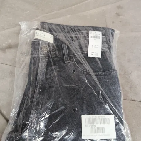 HOLLISTER WOMEN'S HIGH-RISE STRAIGHT JEANS – W27 SHORT