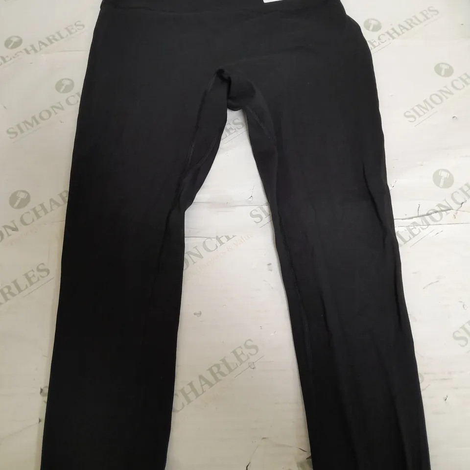 GYMSHARK LEGACY LOGO BLACK LEGGINGS - MEDIUM