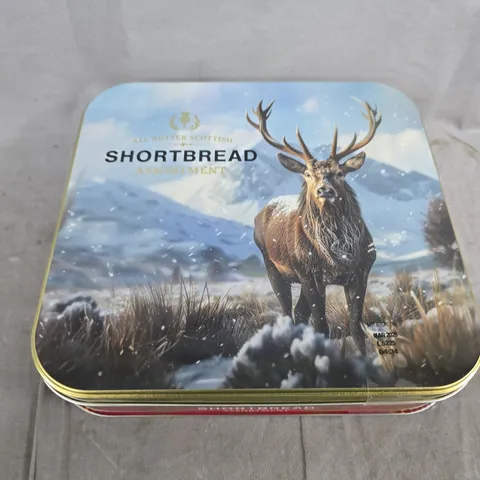 ALL BUTTER SCOTTISH SHORTBREAD ASSORTMENT TIN
