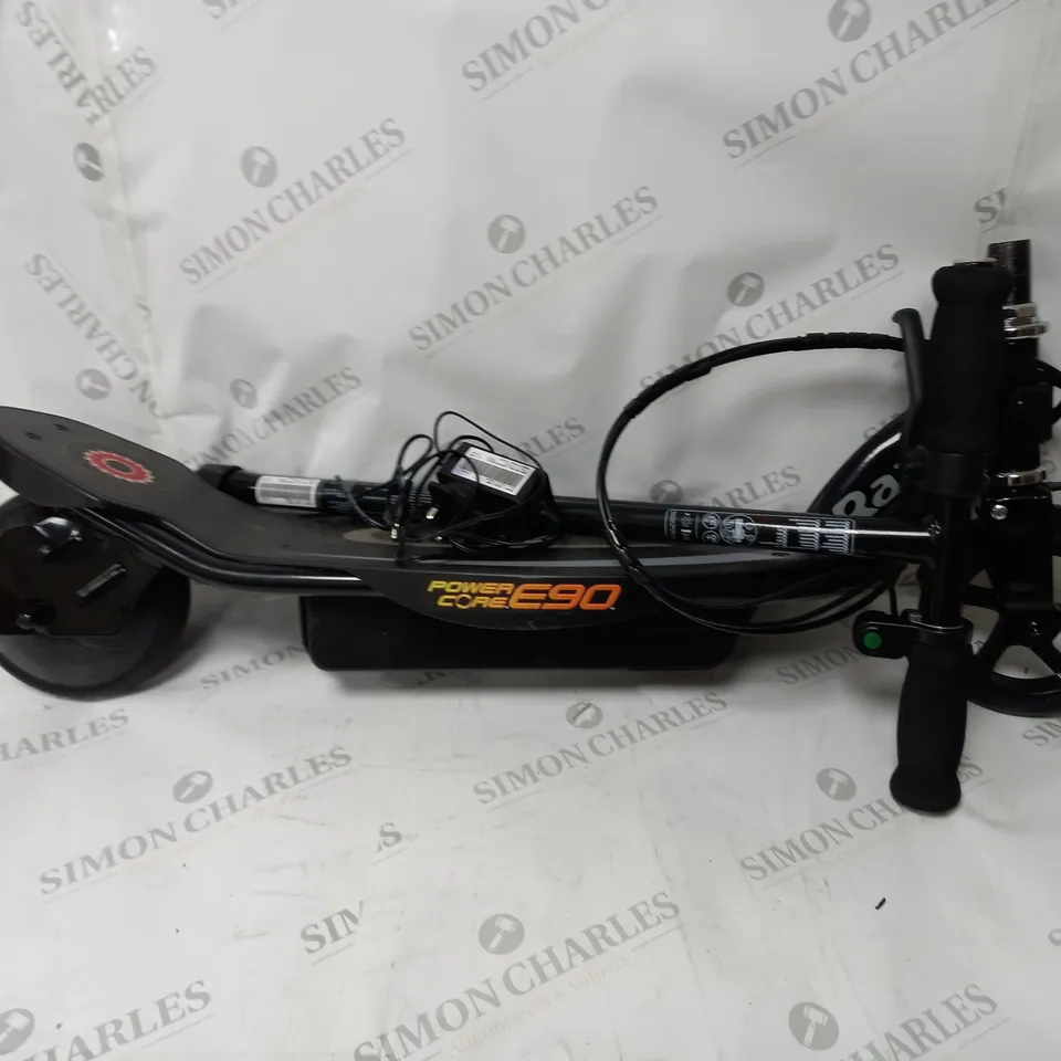 BOXED RAZOR POWERCORE E90 ELECTRIC SCOOTER IN BLACK - COLLECTION ONLY