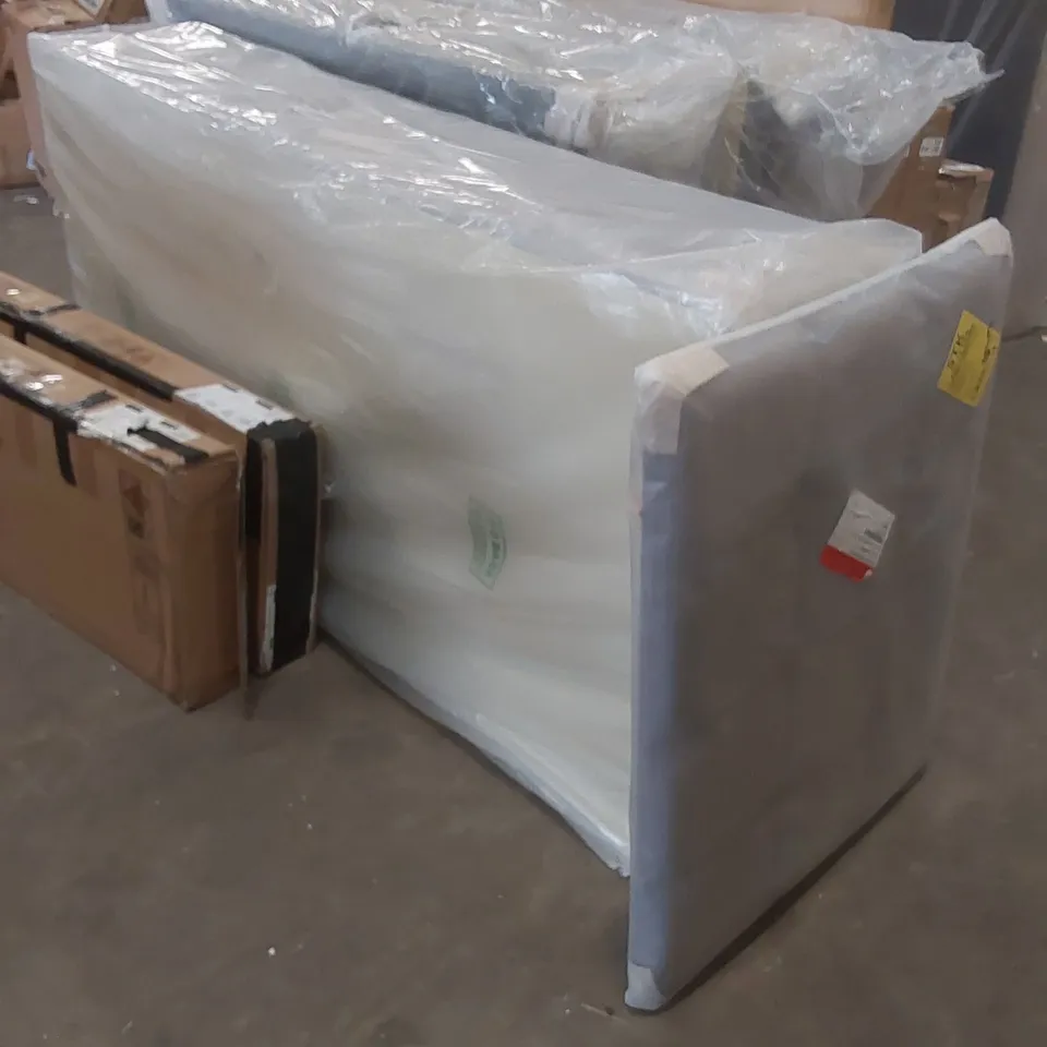 BAGGED DIVAN BED BASE 3ft AND HEADBOARD (2 PARTS)
