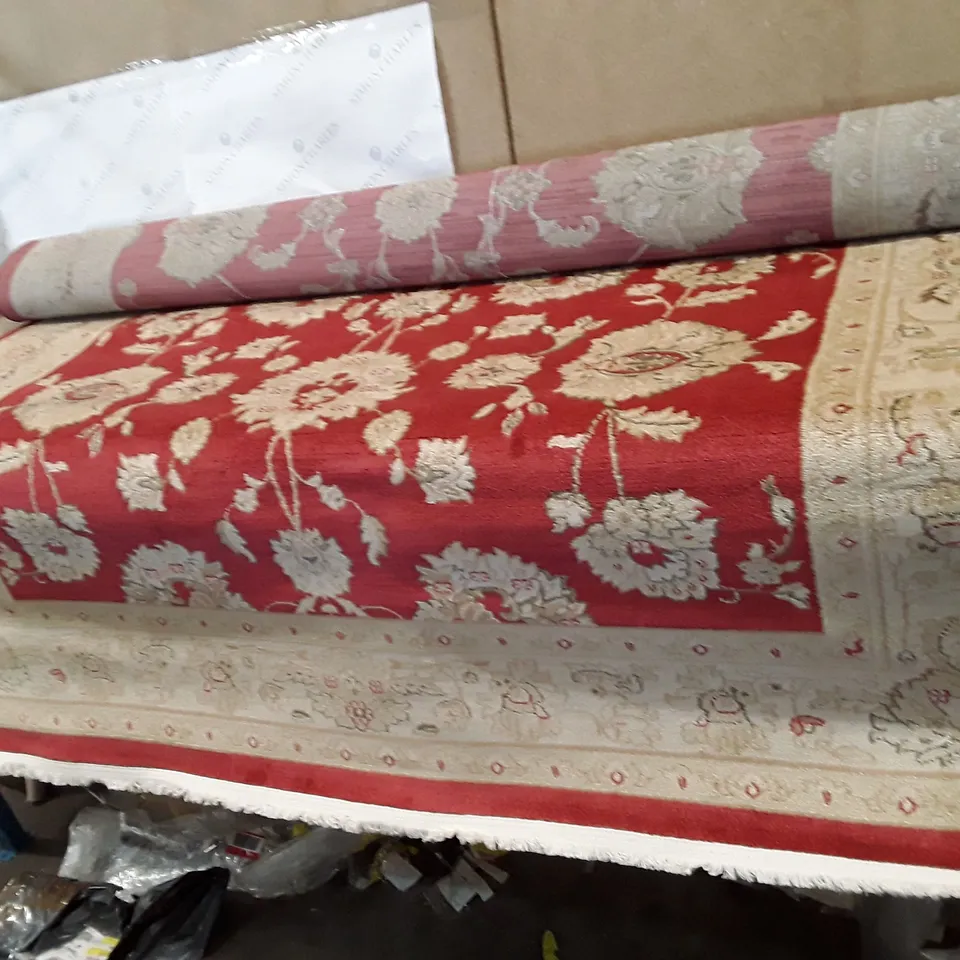 MARYSKA WINE RED RUG 200×290CM