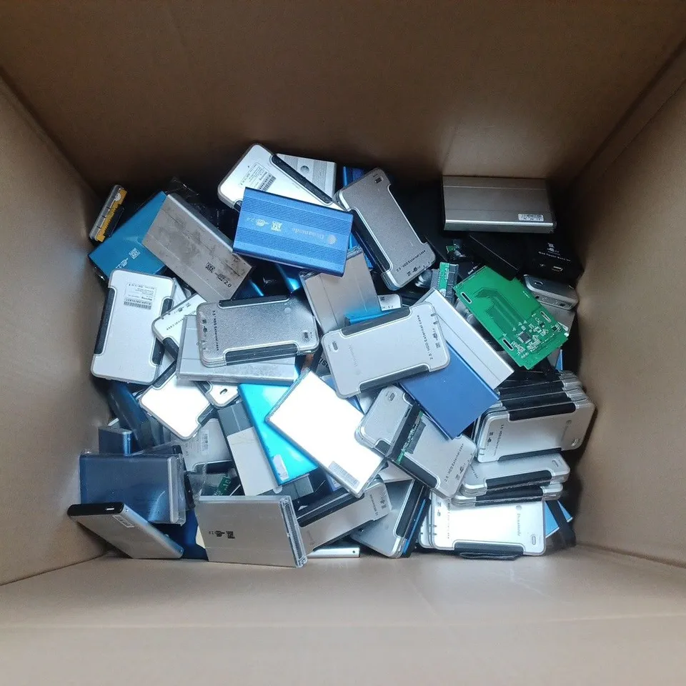 APPROXIMATELY 50 2.5" HARD DRIVE CASES