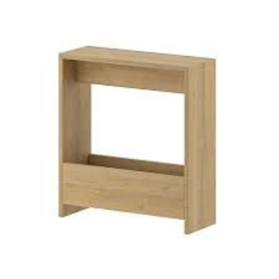 BOXED SIMPI MODERN SIDE TABLE H 60CM 2 TIER - CARRERA