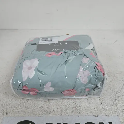 SUPERSOFT BY COZEE HOME FLORAL MEADOW 6 PIECE DUVET SET