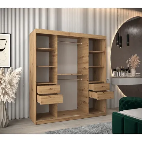 BOXED IDELISA 2 PIECE WARDROBE DRAWER SET (1 BOX)