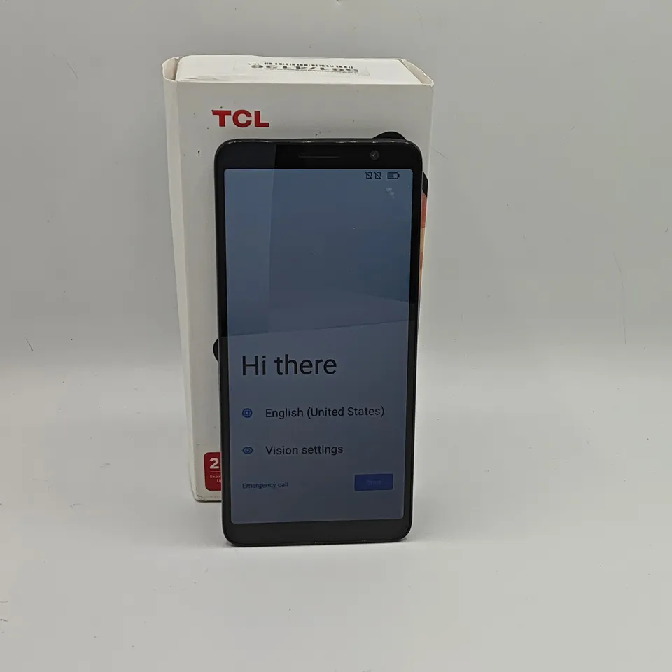 BOXED TCL 501 2/32GB IN BLACK - T433D