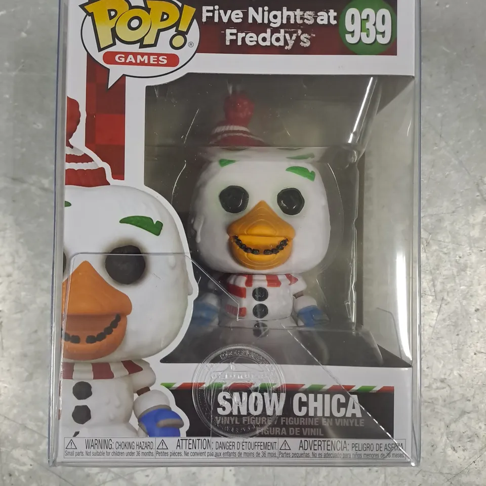 FUNKO POP GAMES - FIVE NIGHTS AT FREDDY'S - 939 - SNOW CHICA COLLECTIBLE VINYL FIGURE