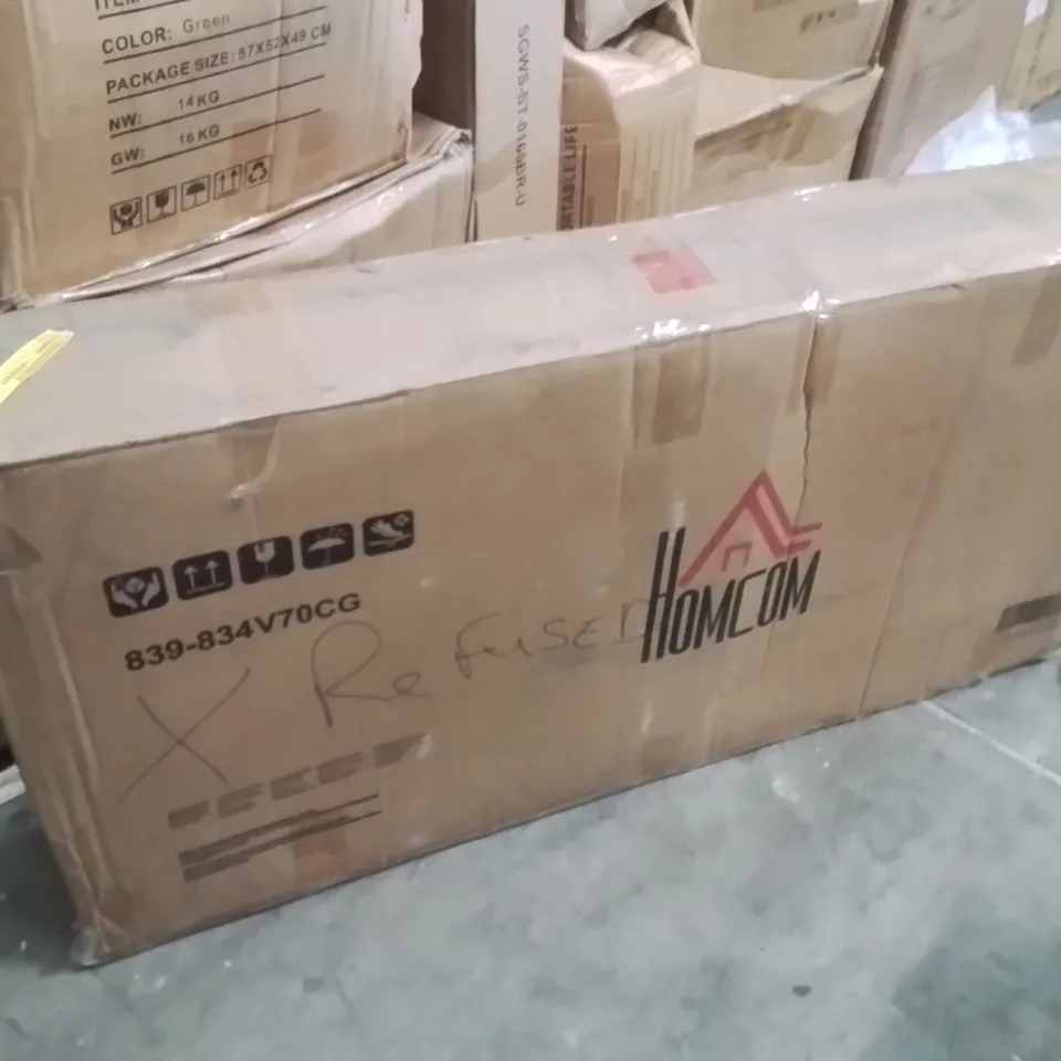 BOXED KAWAII SINGLE 73CM UPHOLSTERED FUTON CHAIR