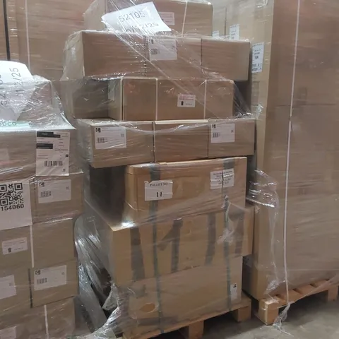 PALLET CONTAINING A LARGE QUANTITY OF BRAND NEW ASSORTED BATHROOM FURNITURE ITEMS INCLUDING: CALYPSO BASE CARCASSES, CALYPSO BASE UNIT ECT