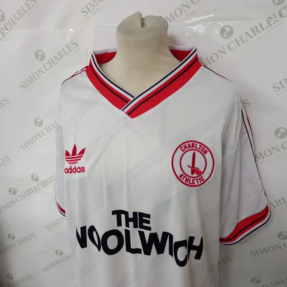 CHARLTON ATHLETIC RETRO AWAY SHIRT SIZE XL