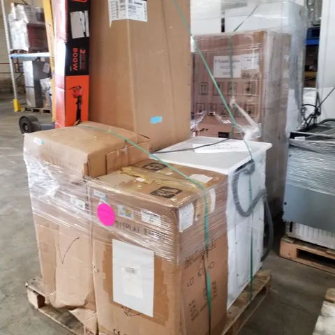 PALLET OF APPROXIMATELY 5 UNPROCESSED RAW RETURN WHITE GOODS TO INCLUDE