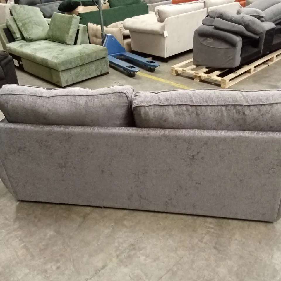 NARVA STANDARD FABRIC/FAUX LEATHER 3 SEATER SOFA RRP £849