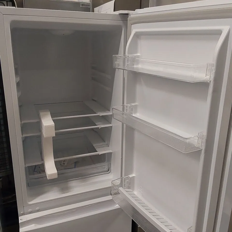 FRIDGEMASTER 50CM FREESTANDING 60/40 FRIDGE FREEZER IN WHITE MC50175A - UNPROCESSED RAW RETURN
