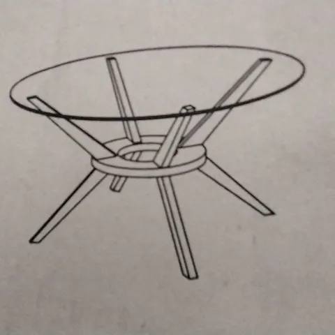 BOXED ROBINSON DINING TABLE (ONLY BOX 2 OF 2)