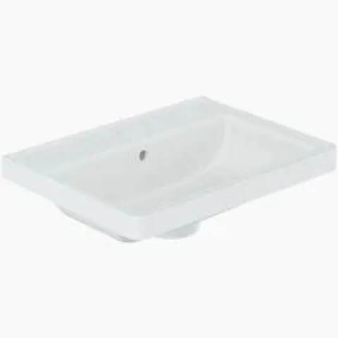 BOXED VADO CAMEO - MINERAL CAST ARCTIC WHITE BASIN - 600MM