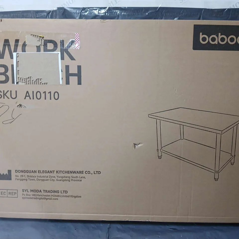 BOXED BABOAR WORK BENCH AI01101 - COLLECTION ONLY