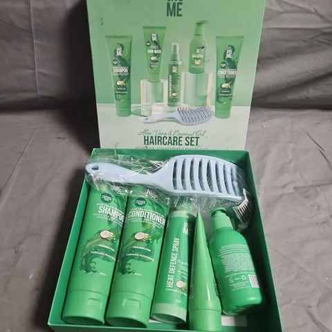GIVE ME 6PCE HAIRCARE SET – ALOE VERA & COCONUT OIL, BOXED