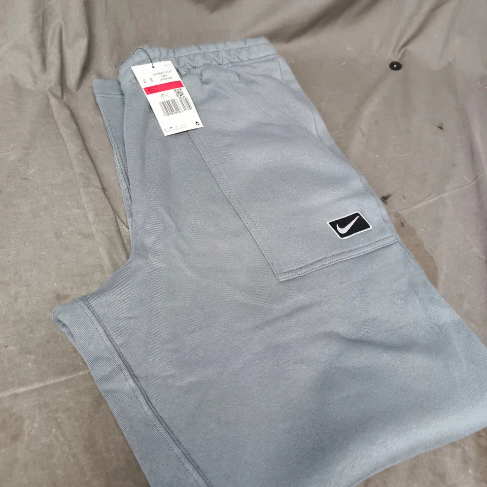NIKE WIDE LEG JOGGERS – GREY - SIZE L