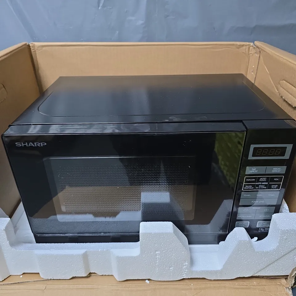 BOXED SAMSUNG MS23K3513AK/EU SOLO 23L MICRCOWAVE OVEN - COLLECTION ONLY