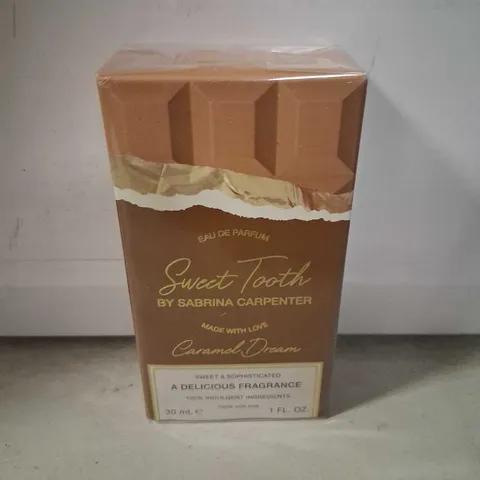 BOXED AND SEALED SWEET TOOTH BY SABRINA CARPENTER CARAMEL DREAM EAU DE PARFUM 30ML