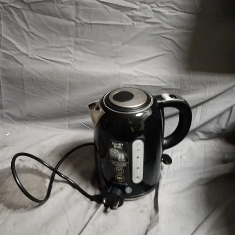 RUSSELL HOBBS QUIET BOIL BLACK KETTLE – BOXED
