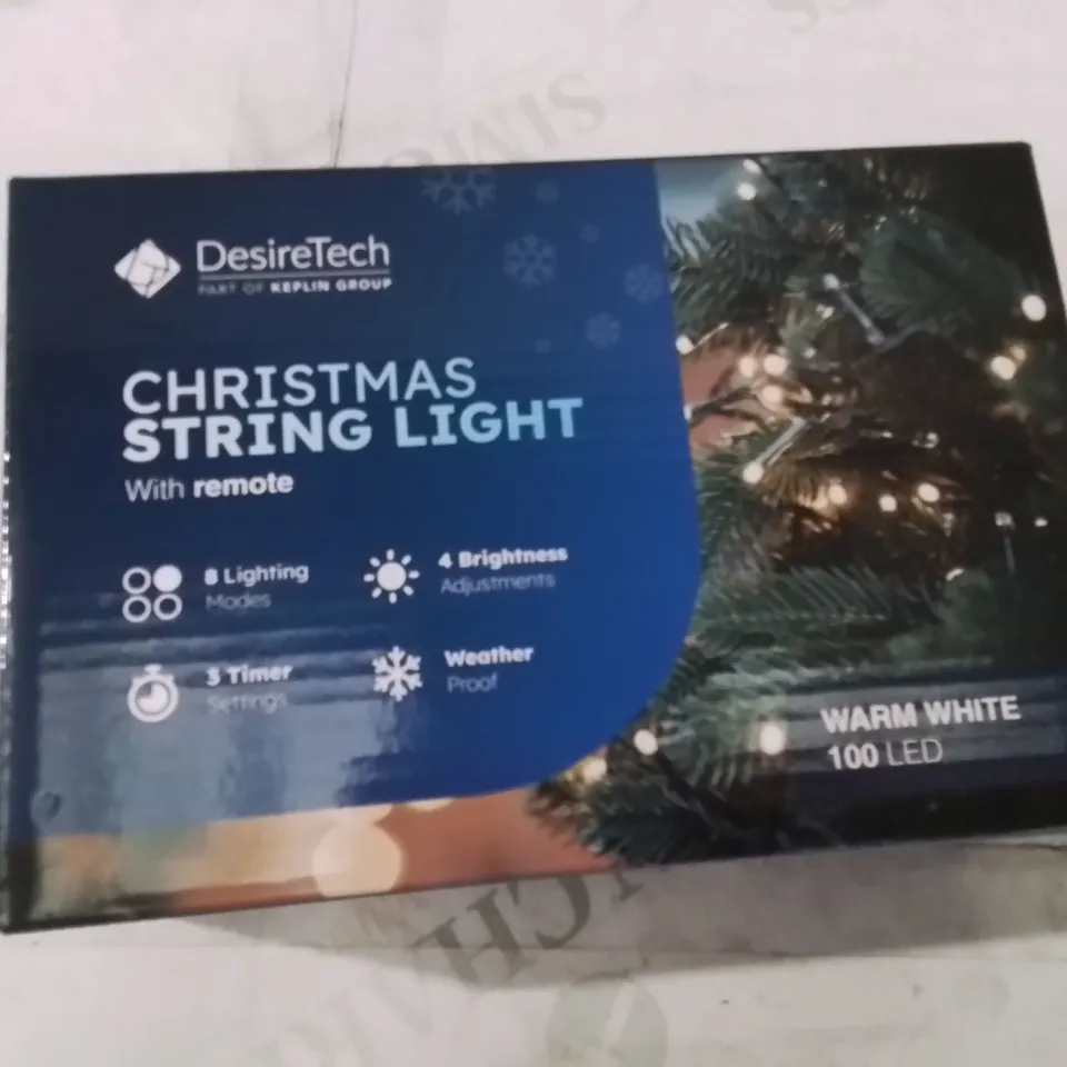 BRAND NEW DESIRETECH 100 LED CHRISTMAS STRING LIGHTS