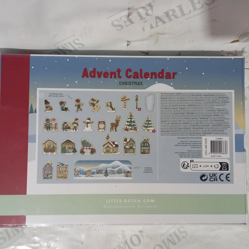 LITTLE DUTCH CHRISTMAS ADVENT CALENDAR