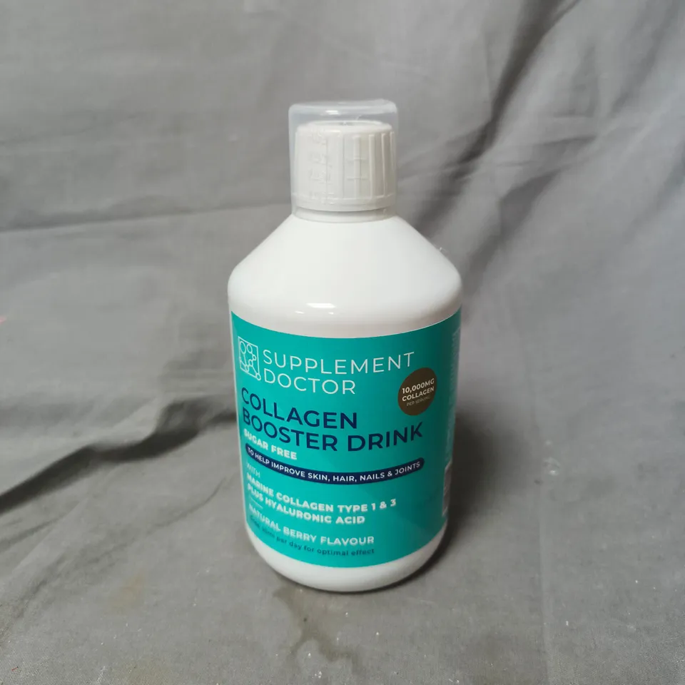SUPPLEMENT DOCTOR COLLAGEN BOOSTER DRINK – SUGAR FREE, NATURAL BERRY FLAVOUR