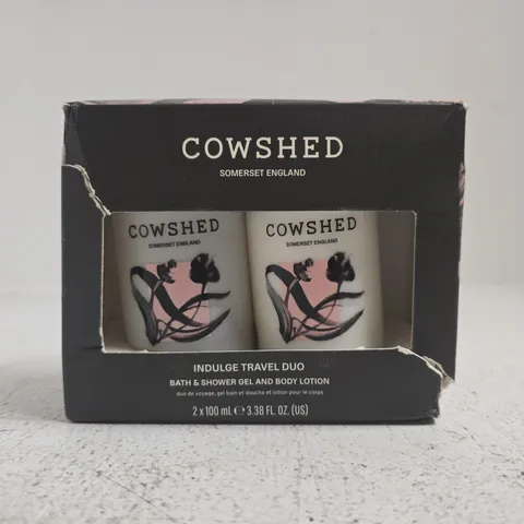 COWSHED INDULGE TRAVEL DUO (2 X 100ML)