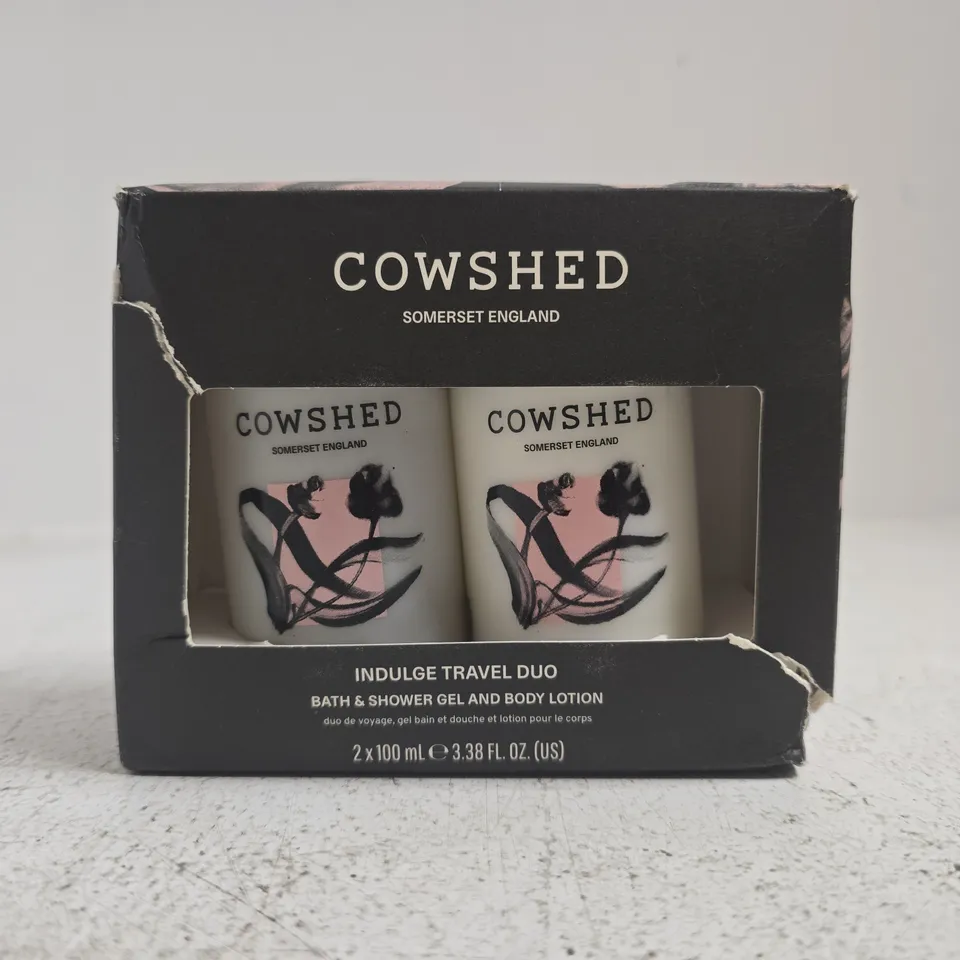 COWSHED INDULGE TRAVEL DUO (2 X 100ML)