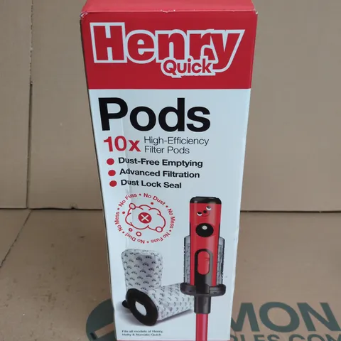 HENRY QUICK PODS - HIGH-EFFICIENCY FILTER PODS