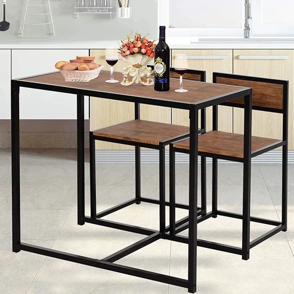 BOXED HELOTES 2 PERSON DINING SET (1 BOX)