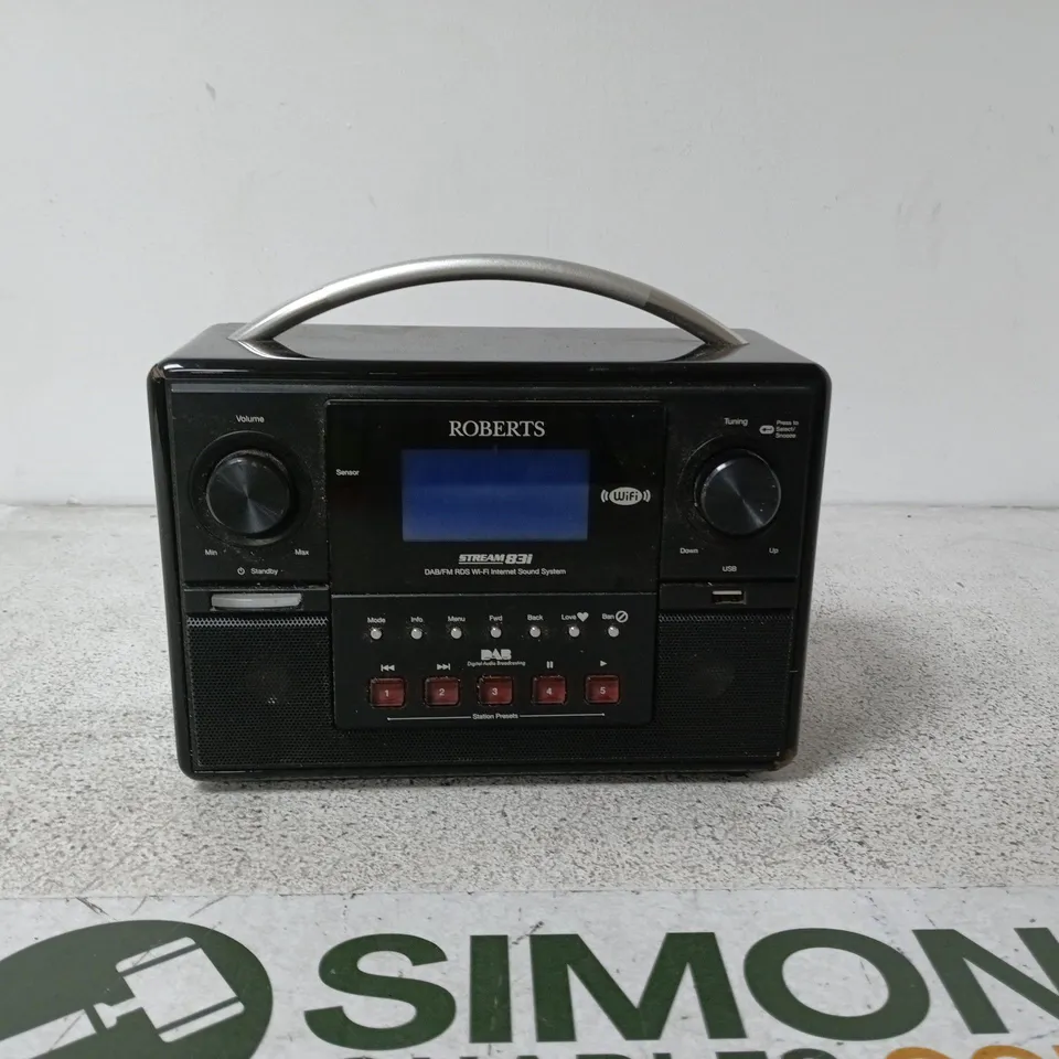 ROBERTS STREAM 83I DAD/FM WIFI INTERNET SOUND SYSTEM UNBOXED