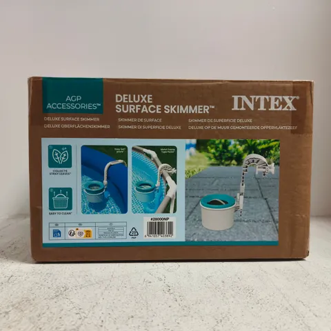 INTEX DELUXE SURFACE SKIMMER – POOL SKIMMER WITH HOSE (BOXED)