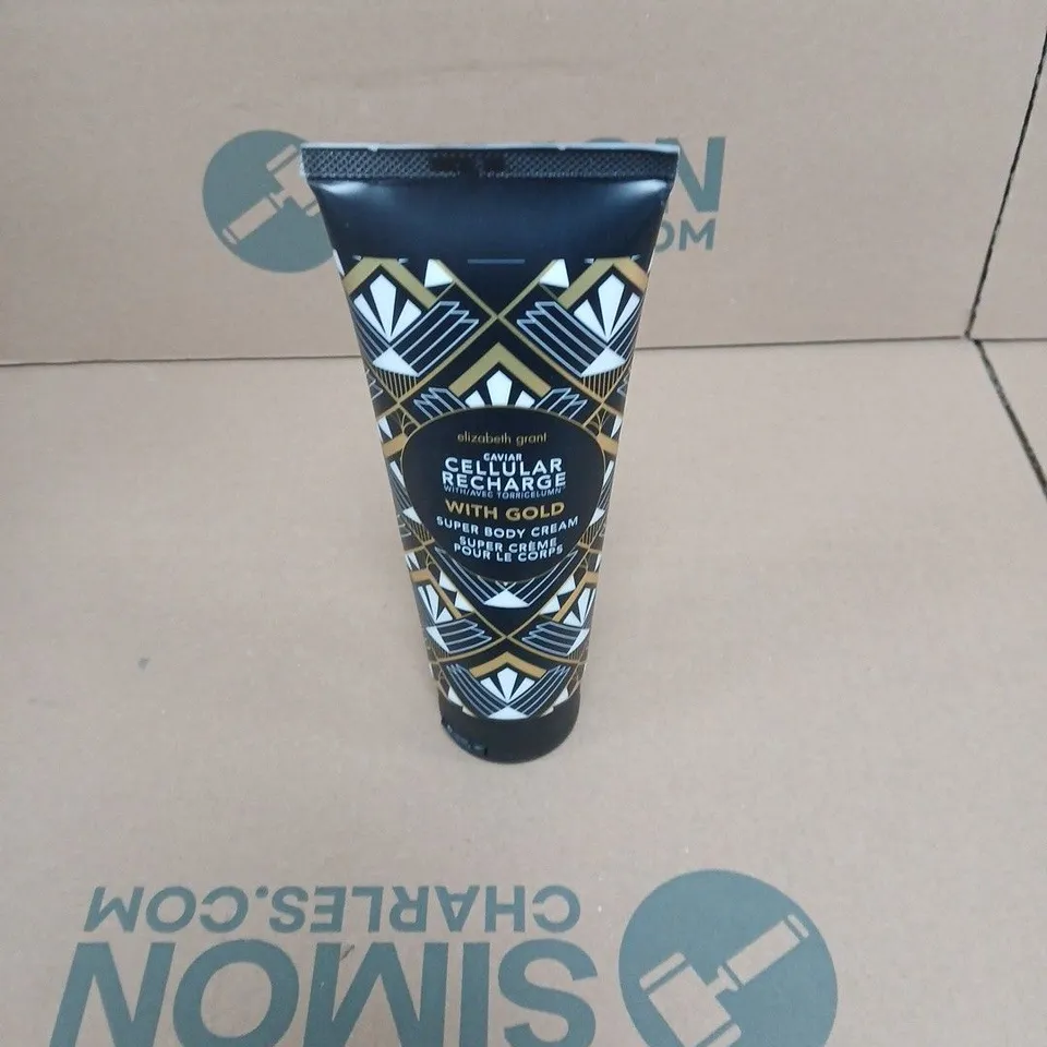 ELIZABETH GRANT CAVIAR CELLULAR RECHARGE SUPER BODY CREAM WITH GOLD – 240 ML