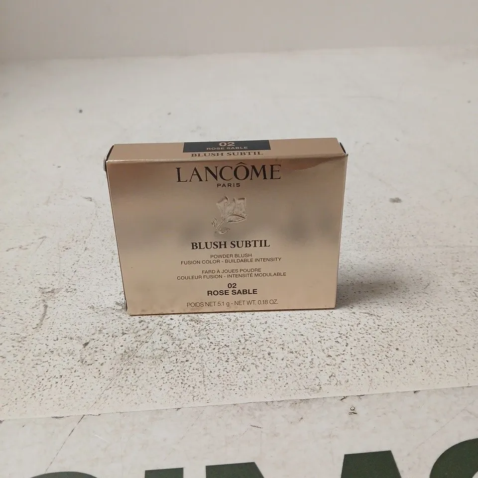 LANCÔME BLUSH SUBTIL – ROSE SABLE (02), 5.1 G