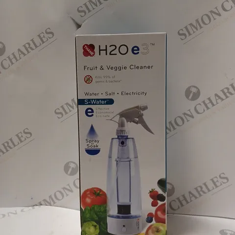 BOXED H20 E3 FRUIT & VEGGIE CLEANER