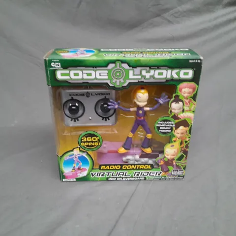 BOXED CODE LYOKO RADIO CONTROL VIRTUAL RIDER 