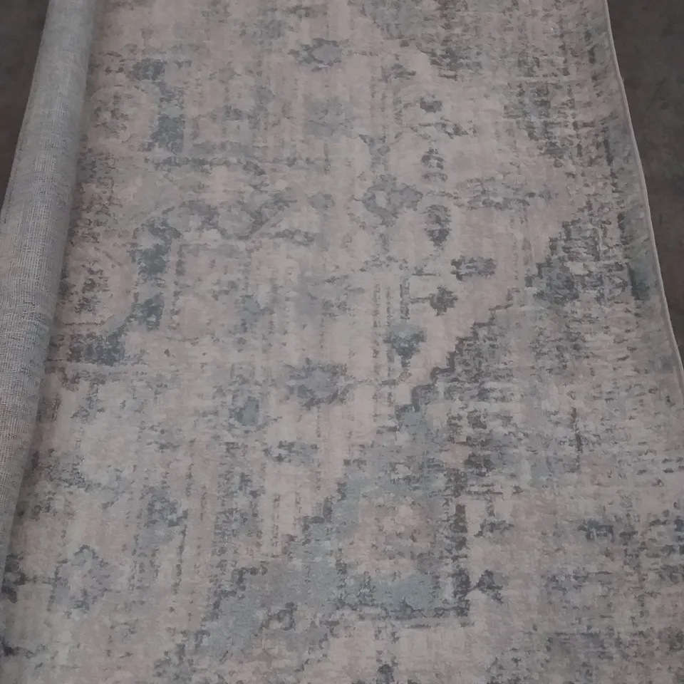 DIVENA IVORY/ GREY RUG 200X275CM