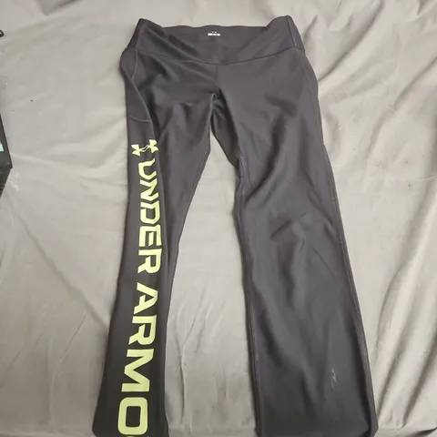 UNDER ARMOUR COMPRESSION LEGGINGS – BLACK, SIZE MD/M/M