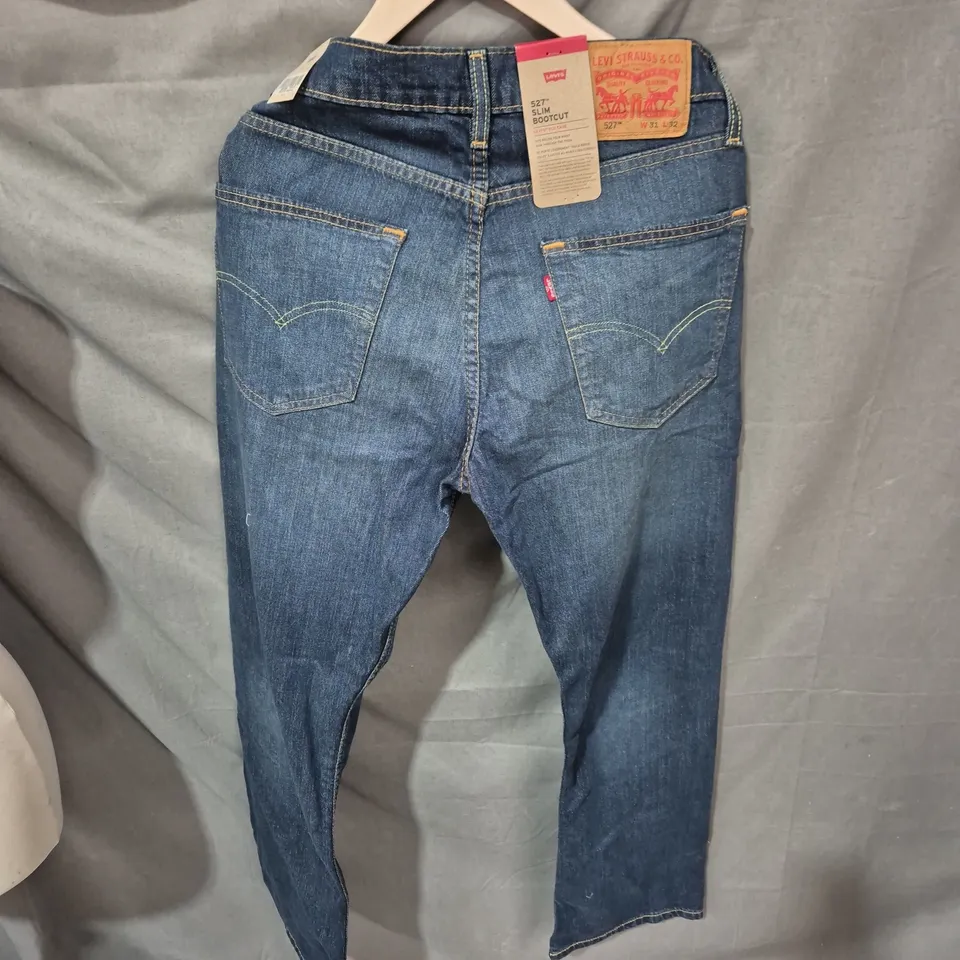 LEVI'S 527 SLIM BOOTCUT JEANS – 31X32 (UK 31X32) – MEN