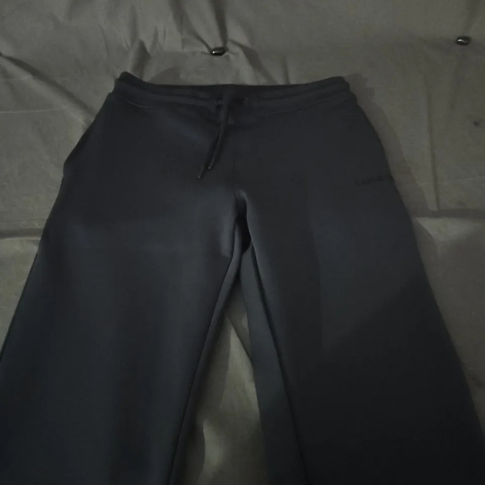 LUKE JOGGERS – DARK GREY, DRAWSTRING WAIST - SIZE UNSPECIFIED 