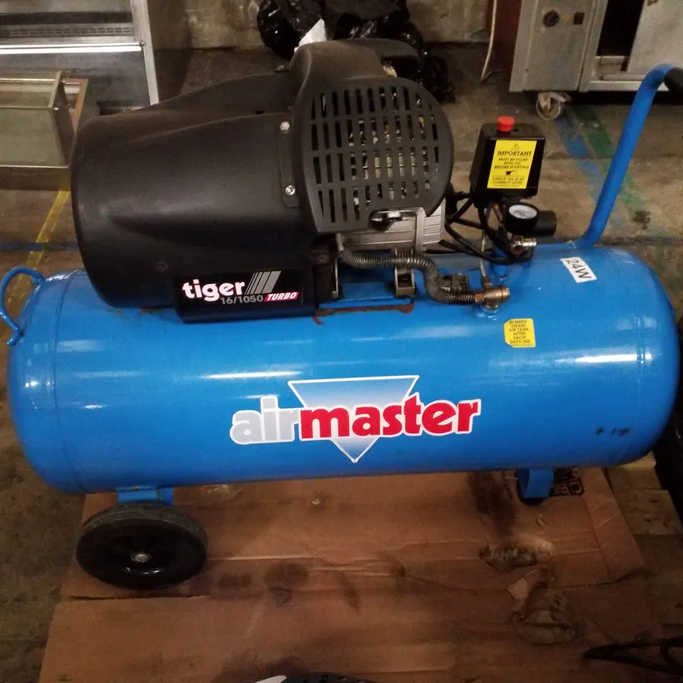 AIRMASTER TIGER 16/1050 14.5CFM 100 LITRE 3HP AIR COMPRESSOR (230V) 