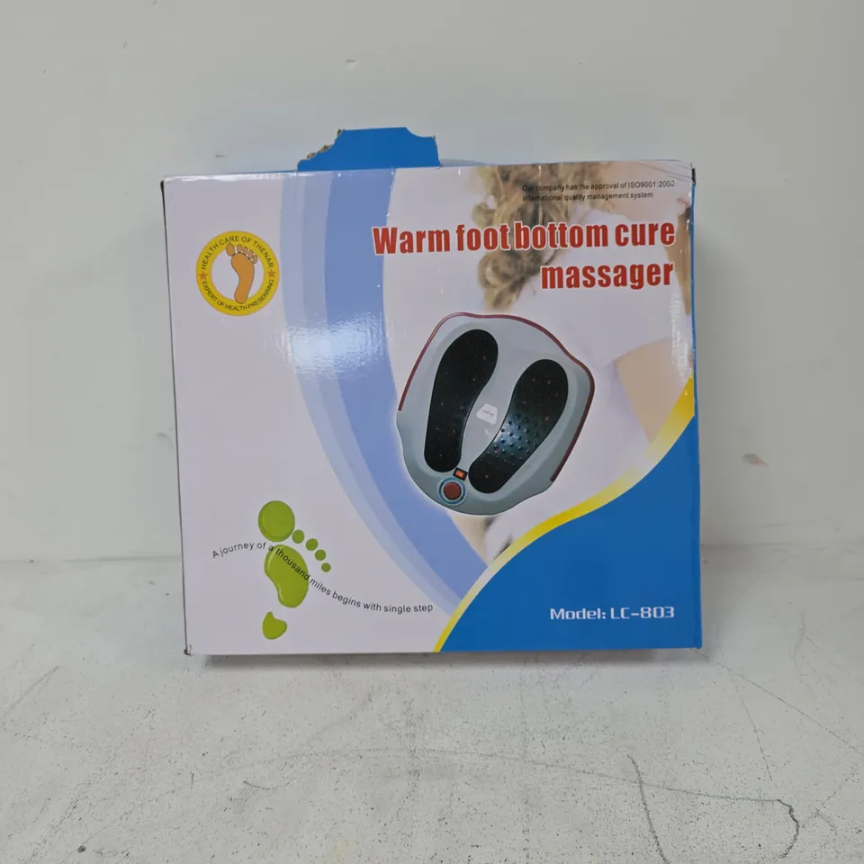 WARM FOOT BOTTOM CURE MASSAGER – MODEL LC-803