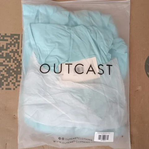 BAGGED OUTCAST IMENA MAXI DRESS IN BLUE SIZE SMALL